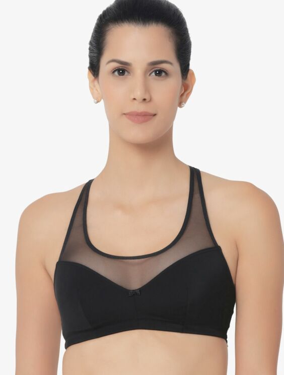 Triumph Womens Solid Padded Non Wired Push Up Bra